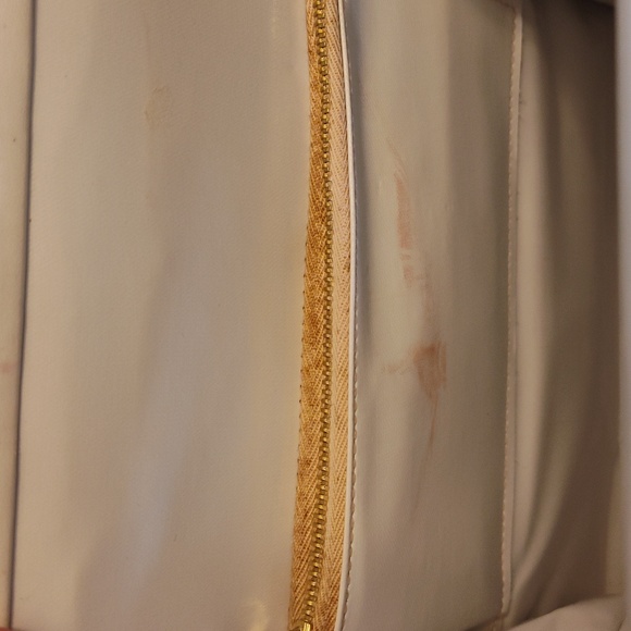 Vintage Needle Point Floral Purse, White - Picture 11 of 14